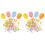 200Pcs Assorted Color Foam Eggs DIY Easter Basket and Party Decor 4
