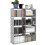 Kinderbibliothek Speicher Bücherregal Grau 9