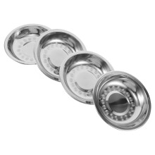 4Pièces Plateaux Inox Pour Pesage Précis Non Magnétiques Usage Labo