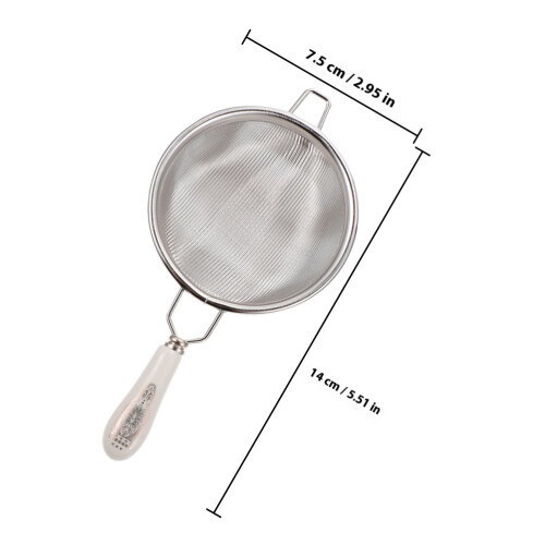 Tea Strainer Weiß Major Schöpfkelle Aus 1