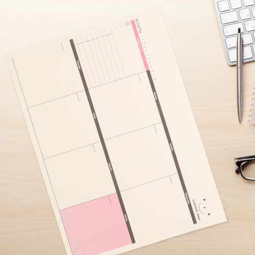 Weekly Planner Desktop 1 29x20,6x0,1 Cm 2