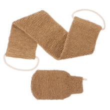 1 Set Beidseitig Peelinghandschuh Badeschrubber Für