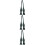 3Teiliges Halskette Fliege Anhänger Herren Hemd Accessoire 10