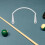 6 Billard Netztaschenhalter 15x8,5x3 Cm Weiß 5