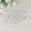 200 Perlen Basteln Transparente Runde Cabochons Für DIY 7