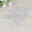 200 Perlen Basteln Transparente Runde Cabochons Für DIY 5