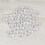 200 Perlen Basteln Transparente Runde Cabochons Für DIY 6