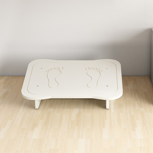 Footstool Onder Wit Draagbare Bank Kantoor Panel 2