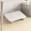 Footstool Onder Wit Draagbare Bank Kantoor Panel 9