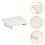 Footstool Onder Wit Draagbare Bank Kantoor Panel 4