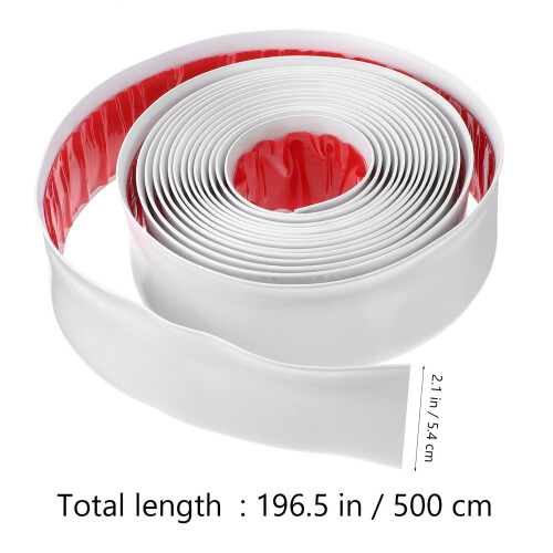 White Plastic Plintlijst Elegante Vloerprofiel 2