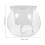 Plastic Hydroponic Fish Tank Aquarium Desktop Clear Goldfish Bowl 2