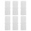 Pool Hose Coupler Pp 6pcs 2.87x1.26x1.26in 10