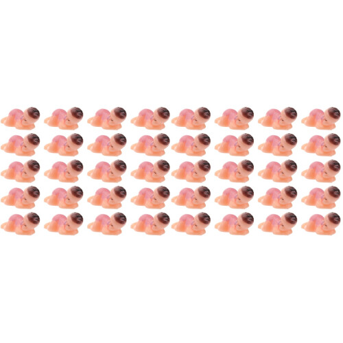 40Pièces Ornements Rose Bébé Pour Décoration D'intérieur 2