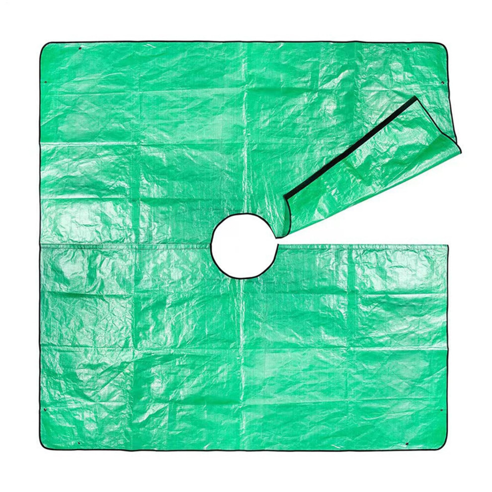 Leaf Tarp Heavy Duty Outdoor Tarpaulin Waterproof Landscape Tarpaulin 23.6-Pore Pruning Garden Leaf Collector 9084446373592