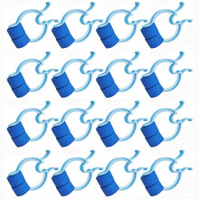 Nose Stop Clips Plastic Foam Swimming Nose Clip Set, 16 Pieces For Kids And Adults, Emergency Nosebleed Prevention