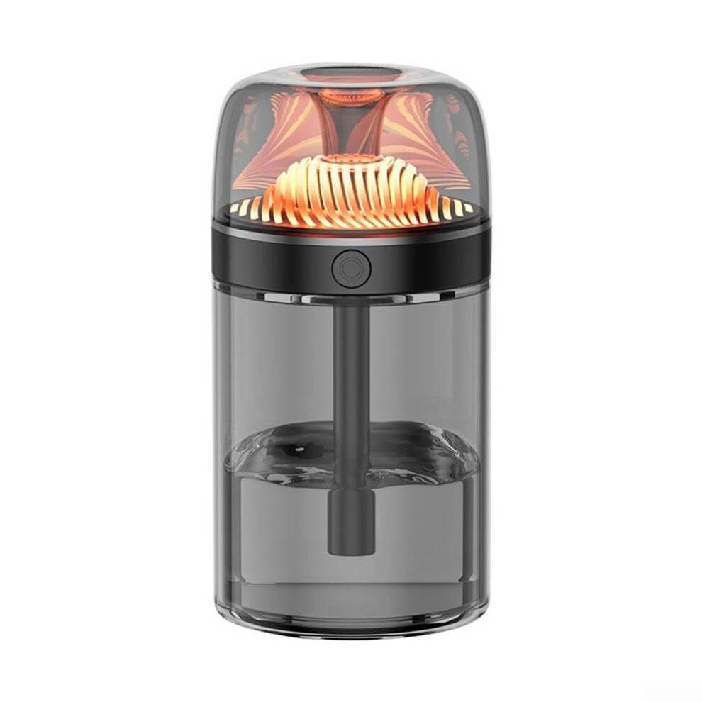 Functional 300Ml Car Humidifier With Aroma Diffuser And Soft Lighting For Relaxation In Gray 9393856294794