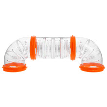 Kleintierrohre Hamsterrohre Set Orange ABS