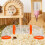 Kleintierrohre Hamsterrohre Set Orange ABS 5