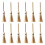 60Stk Mini-Hausbesen Diy Bastelmodell 2