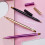 2Stk Doppelseitiger Lippenpinsel Kunststoff Mit Deckel 3