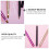 2Stk Doppelseitiger Lippenpinsel Kunststoff Mit Deckel 10