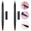 2Stk Doppelseitiger Lippenpinsel Kunststoff Mit Deckel 7