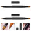 2Stk Doppelseitiger Lippenpinsel Kunststoff Mit Deckel 5
