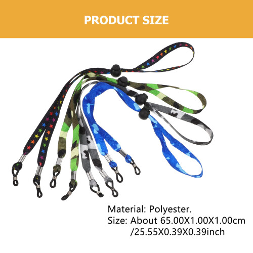 4Stk String Brille Lanyard Polyester Schutz Zubehör 1