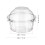 Clear Cupcake Behälter PET 50 Quadratisch 2