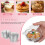 Clear Cupcake Behälter PET 50 Quadratisch 7