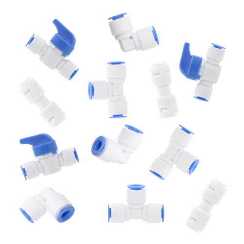 T Stueck 1 2 Zoll Gerade Absperrventil Filtersysteme