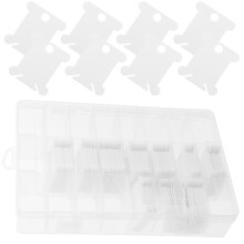 Stickgarn Organizer Mit Wickelplatte In Box