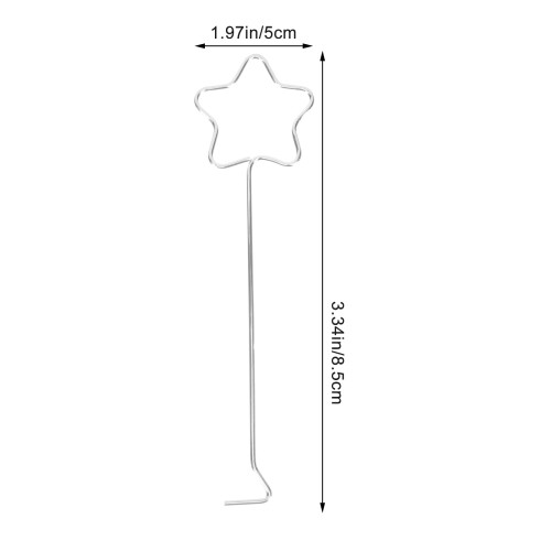 2 Tiki Kerzenreiniger Stern Design 1