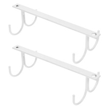 2 Zum Annähen Patch Strass Haken Tassenhalter Schrank