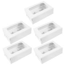 20 Cupcake Boxen 2- Mit Für Muffins Gebäck