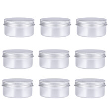 10 Aluminiumdosen Für Reisecreme