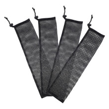 4Stk. Taschen Aus Schwarzem Nylon Für Außenbereich