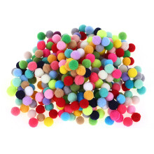 100 Handgemachte Flauschige Pompons Für Bastelkugeln