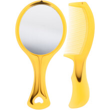 2 Rindersehnen Spiegel Set 17,50x8,00x0,70 cm Golden
