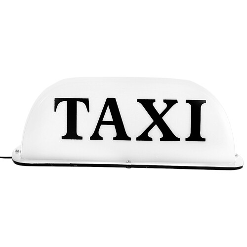 Sign Cab Top Auto Emblem Kunststoff Leuchtend 1