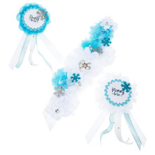 Babydusche Foto Requisiten Schwangerschafts Corsage Nadel Weiß 1 Set