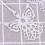 10 Metall Seitenmarkierer Silber Durchbrochenes Design 4