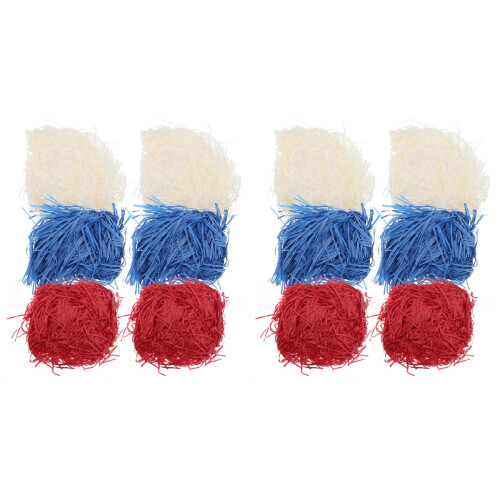 12 Packungen Raffia Papp Süßigkeitenbox 2