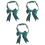 3 Teile Ring Spitze Für Brautkleidung Accessoires Beinring 3