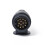 2Pcs 13 Pin Trailer Plug Adapter Durable Nylon Copper Black 8