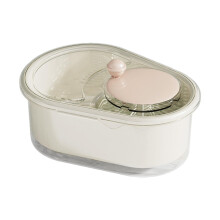 Fruit Cleaner Spinner Manual Fruit Washer With Lid, Portable Salad Dryer Spinner, Scrubber With Brush, Colander Included