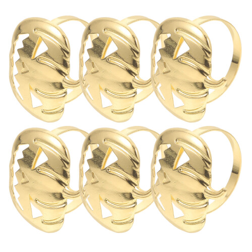 Serviettenringe Gold 6er Set 1