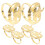 Serviettenringe Gold 6er Set 4