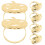 Serviettenringe Gold 6er Set 9